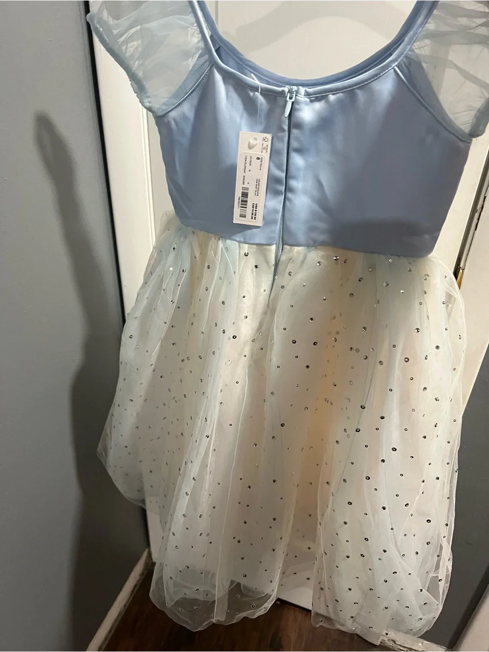 Light Blue & Ivory Sparkle  Dress for Kids (Gymboree Ballet Collection)